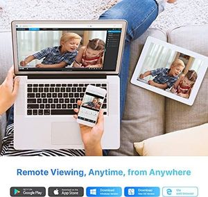 Kamera IP H. VIEW Kamera kopułkowa H.VIEW POE 5 MP Kamera IP 1944P Kamera HD 2,8 mm z mikrofonem do wykrywania ruchu / w pomieszczeniach IP67 ONVIF dzień / IR Night Vision Detekcja ruchu 6