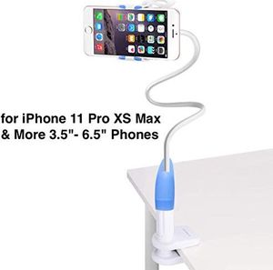 Avantree Avantree Uchwyt na telefon komórkowy Łóżko, Uchwyt na telefon komórkowy na Mikrofonu, Uniwersalny elastyczny stojak z długim ramieniem na smartfon 3,5-6,3 obrót o 360 - [2 lata gwarancji] 1