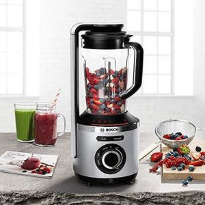 Blender kielichowy Bosch Blender próżniowy Bosch MMBV621M VitaMaxx (mocne mieszanie, funkcja automatycznej próżni + mieszanie, kruszarka do lodu, butelka na wynos, 1000 watów) srebrny 5