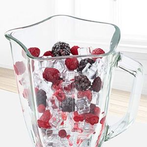 Blender kielichowy Bosch Blender Bosch MMB66G5M SilentMixx Pro, wyjątkowo cichy, szklany blender, program high speed, 33000 obrotów silnika / min., Łatwe czyszczenie, biały 6