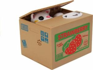 Lean Sport Skarbonka Kot Nauka Oszczędzania Winogrono 2