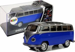 Lean Sport Autobus Resorak z Naciągiem Niebieski ze światłami i dźwiękiem 1