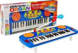 Lean Sport Organy Keyboard z Mikrofonem Na Nóżkach Niebieski 1