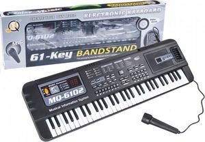 Lean Sport Keyboard MQ-6102 61 Klawiszy Mikrofon Do Nauki 1