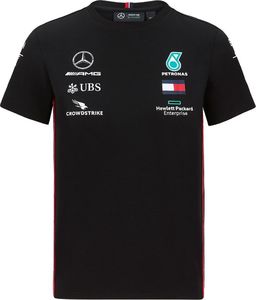Mercedes AMG Petronas F1 Team Koszulka t-shirt dziecięca Team czarna Mercedes AMG F1 2020 128 cm (dzieci) 1