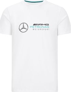 Mercedes AMG Petronas F1 Team Koszulka t-shirt męska Logo biała Mercedes AMG F1 2020 L 1