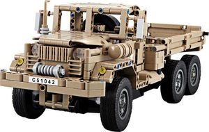 Double Eagle Ciężarówka wojskowa double eagle zdalnie sterowana z klocków (88597) 3