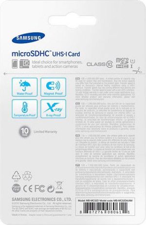 Karta Samsung MicroSDHC 32 GB Class 10  (MB-MC32DA/EU) 6