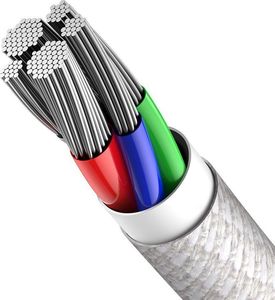 Kabel USB Baseus USB-C - Lightning 2 m Biały (6953156231955) 4