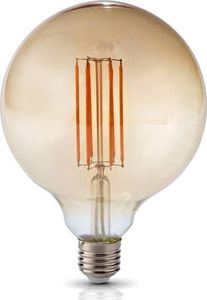 Kobi Light Żarówka Retro Led E27 7W Edison Filament - Kula, Barwa Ciepłobiała 1