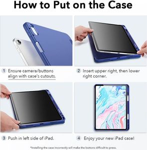 Etui na tablet ESR ESR REBOUND PENCIL IPAD AIR 4 2020 BLACK 8