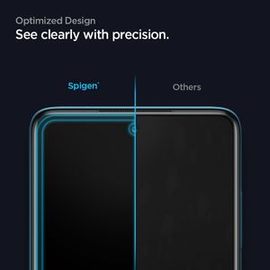 Spigen SZKŁO HARTOWANE SPIGEN GLASS FC XIAOMI POCO X3 NFC BLACK 5