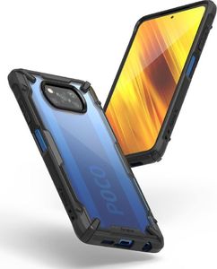 Ringke Etui do telefonu Fusion X Xiaomi Poco X3 NFC czarny 3