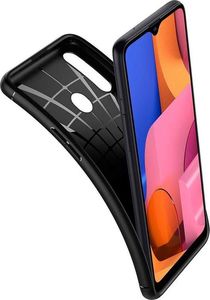 Spigen SPIGEN RUGGED ARMOR GALAXY A20S MATTE BLACK 4