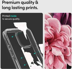Spigen SPIGEN CYRILL CECILE IPHONE 12 MINI ROSE FLORAL 10