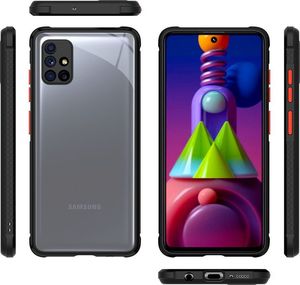 Tech-Protect TECH-PROTECT HYBRIDSHELL GALAXY M51 BLACK/RED 3