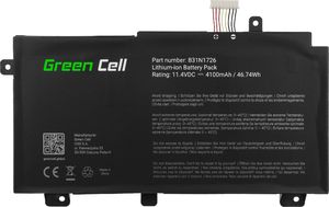 Bateria Green Cell Bateria Green Cell B31N1726 do Asus TUF Gaming FX504 FX504G FX505 FX505D FX505G A15 FA506 A17 FA706 2