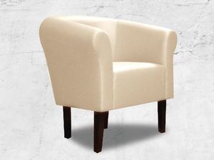 Galeriatrend Fotel klubowy Monaco Ekoskóra Beż Salon Pub Dom 3