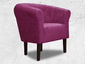 Galeriatrend Fotel klubowy Monaco Mikrowelur Fioletowy Salon Dom 3