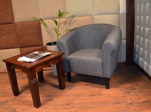 Galeriatrend Fotel Klubowy Monaco Sawana Brąz Salon Pub Klub 5