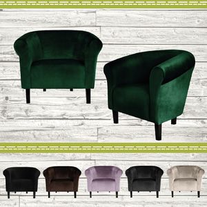 Galeriatrend Fotel klubowy Monaco Plusz Beż Pub Klub Dom Salon 2