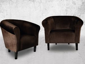 Galeriatrend Fotel klubowy Monaco Plusz Beż Pub Klub Dom Salon 3