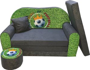 Galeriatrend Sofa kanapa dla dzieci rozkładana King of Football 1