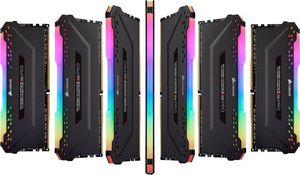 Pamięć Corsair Vengeance RGB PRO, DDR4, 64 GB, 3600MHz, CL18 (CMW64GX4M4D3600C18) 5