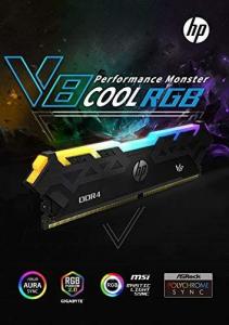 Pamięć HP V8 RGB, DDR4, 8 GB, 3600MHz, CL18 (7EH92AA#ABB) 6