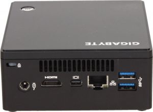 Komputer Gigabyte BRIX GB-BXi3H-5010, i3-5010U 2.1 GHz, DDR3L-1600, HDMI, miniDP, USB 3.0 5