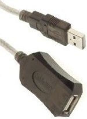 Kabel USB Savio USB-A - USB-A 5 m Czarny (SAVIO CL-76) 1