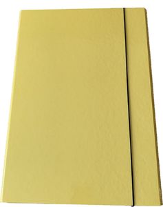 ADELANTE Teczka na gumkę A4 2cm tekturowa żółta 1