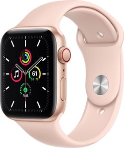 Smartwatch Apple Watch SE GPS + Cellular 44mm Gold Alu Pink Sport Różowy  (MYEX2FD/A) 1