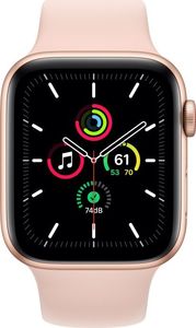 Smartwatch Apple Watch SE GPS + Cellular 44mm Gold Alu Pink Sport Różowy  (MYEX2FD/A) 2