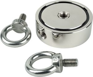 Sensei MAGNES NEODYMOWY 2x250 KG SENSEI N52 + 2 UCHWYTY 6