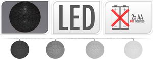 10 LED białe ciepłe 1