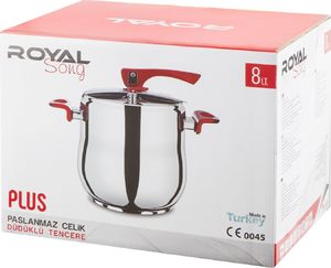 Gorgel Szybkowar manualny Garnek ciśnieniowy 8 L Royal Song 8