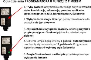 Lampki choinkowe Multimix.pl 500 LED niebieskie 5