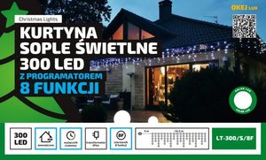 Multimix.pl 300 LED białe ciepłe 1