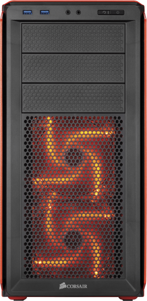 Obudowa Corsair Corsair Graphite 230T Czarno-pomarańczowa (GECK-306) 3