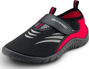 Aqua-Speed Buty do wody model 27D czarno-czerwone, Rozmiar 42 3