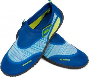 Aqua-Speed Obuwie plażowe, buty do wody, damskie, męskie MODEL 2C granatowe Rozmiar 39 1