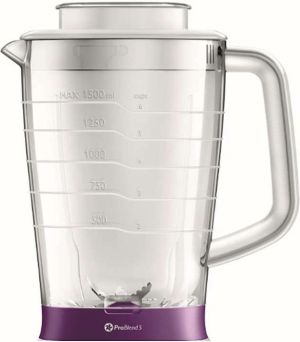 Blender kielichowy Philips biało-fioletowy HR2163/00 2