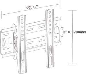 Libox Uchwyt ścienny LB-130 17'' - 42'' 2
