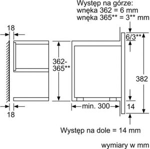 Kuchenka mikrofalowa Bosch BFR634GW1 6