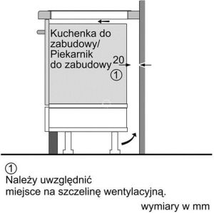 Płyta grzewcza Bosch 4.6kW czarna PIE611B18E 5