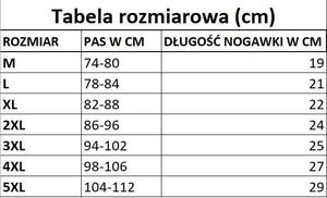 Aqua-Speed Spodenki pływackie ARON granatowo-niebieskie M-5XL Aqua Speed Rozmiar 4XL 3