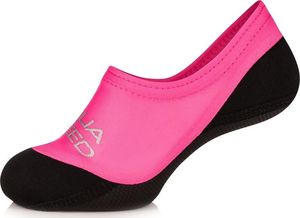 Aqua-Speed Skarpetki dziecięce na basen plażę NEO różowo-czarne r. 36-37 2