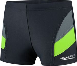 Aqua-Speed Kąpielówki chłopięce, dziecięce, młodzieżowe ANDY Aqua-Speed Kolor niebiesko-zielony 10