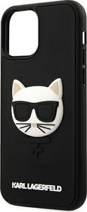 Karl Lagerfeld Etui Karl Lagerfeld Rubber Choupette HardCase 3D do iPhone 12 Pro Max czarne 6